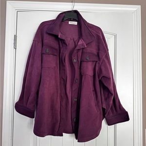 Impressions Boutique fleece shacket